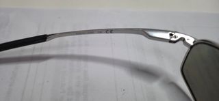 Gafas de Sol Azules y Plateadas