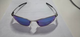 Gafas de Sol Azules y Plateadas