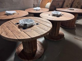 BOBINAS CARRETE MADERA CABLE CHILLPALET