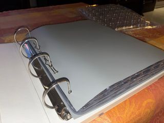 Carpeta para cápsulas de champán