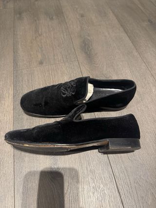 Mocasines Loewe Terciopelo Talla 41.5