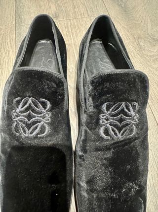 Mocasines Loewe Terciopelo Talla 41.5
