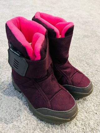 Botas de nieve para niña talla 27