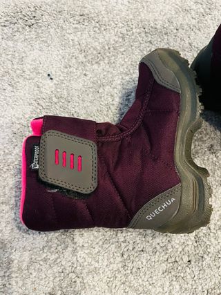 Botas de nieve para niña talla 27