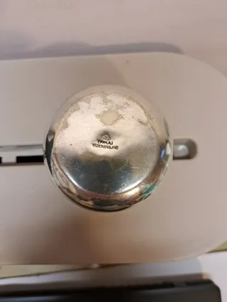 Ciotola in silver plated, placcato argento