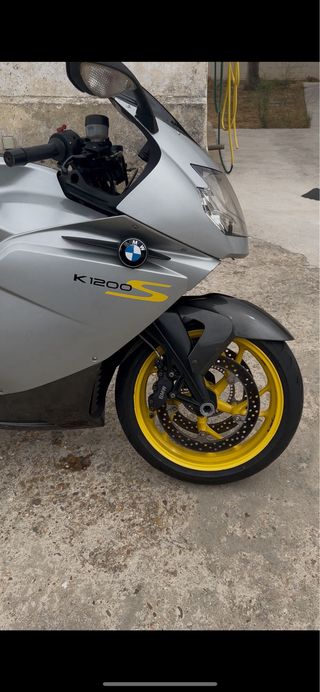 BMW K 1200 S Plata con Extras 2010