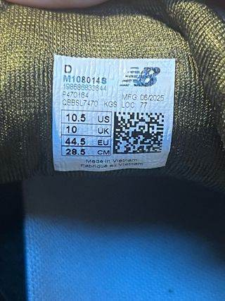 Zapatillas New Balance Talla 44.5 Verde Oliva