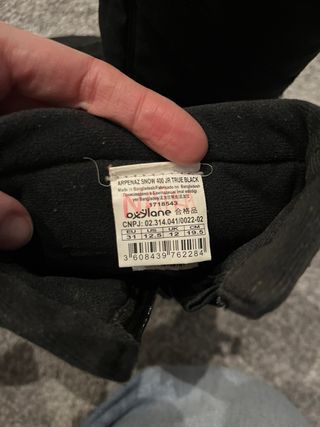 Botas nieve niño T.31