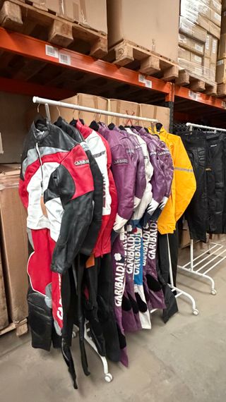 Lote Chaquetas Moto Cuero Garibaldi