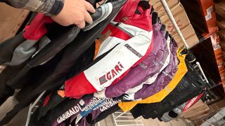 Lote Chaquetas Moto Cuero Garibaldi