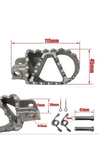 Estriberas para KTM Husqvarna Beta Gas Gas