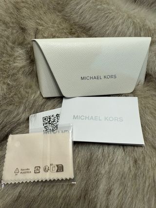 Estuche Gafas Michael Kors Blanco Grande