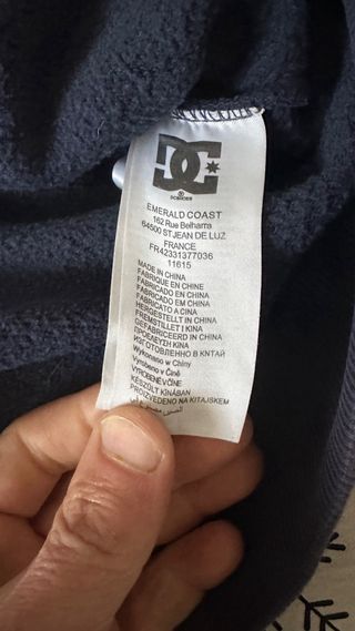 Sudadera DC Shoes Talla S Azul