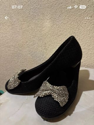 Zapatos planos Aerosoles negros talla 39