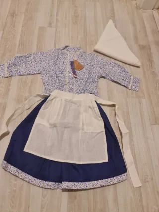 Traje de caserita talla 0