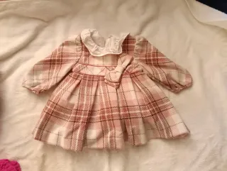 Mayoral Vestito bambina scozzese rosa