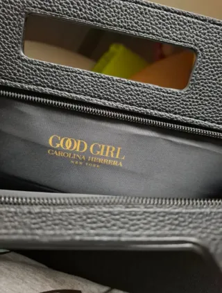 Bolso de mano Carolina Herrera Negro