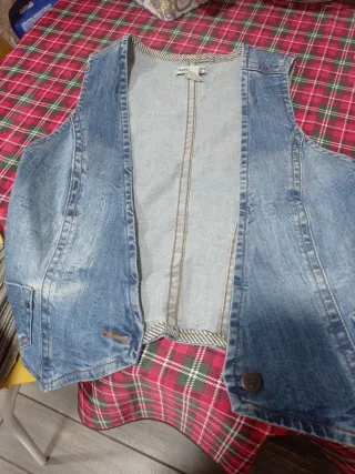 Chaleco vaquero Mango Talla M