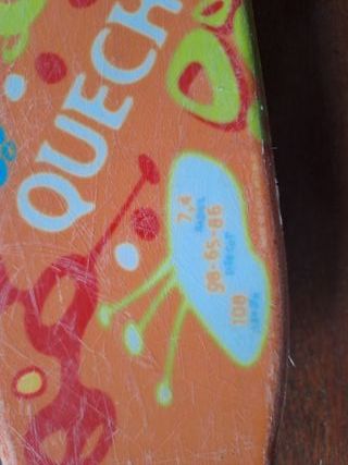 Esquís infantiles 110 cm