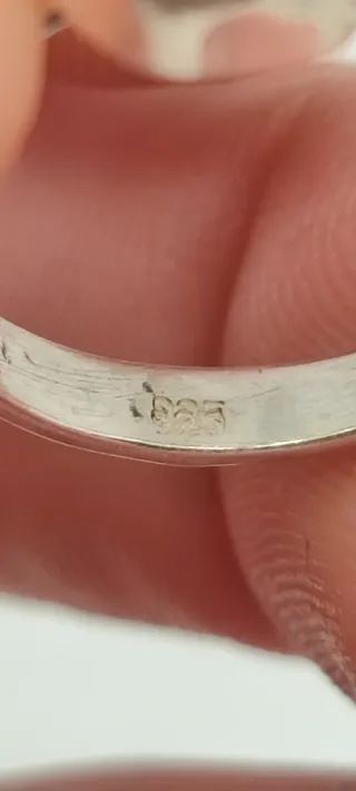 Anillo ajustable de Plata y Olivino.