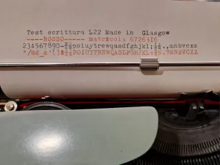 Olivetti Lettera 22 prima serie