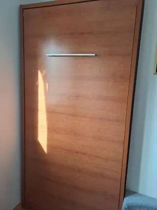 Cama abatible 90cm con colchón