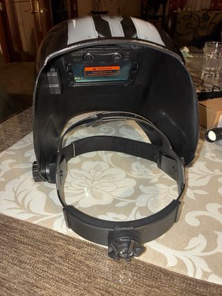 Máscara soldar automática