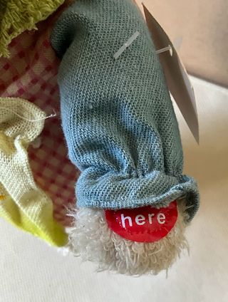 Coniglietto Peluche Musicale Batteria