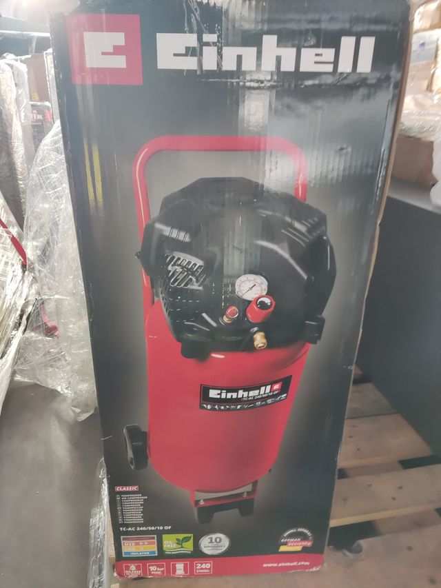 Einhell Compresor 1500 W, 240 L/min aspiración