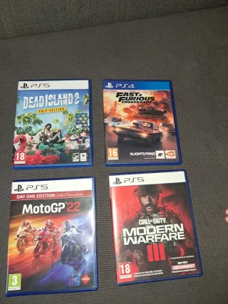 Juegos PS5 y PS4