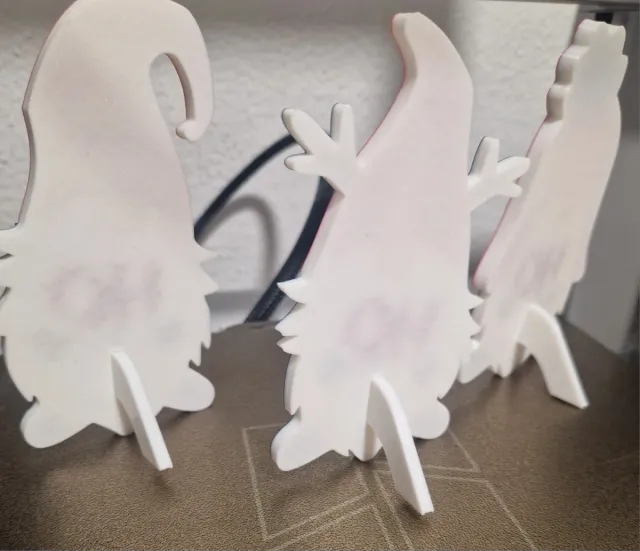 3 Gnomos Navideños Decoración