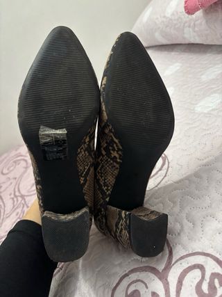 Tacones Animal Print Serpiente