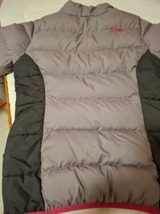 The North Face plumífero gris talla L