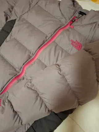 The North Face plumífero gris talla L