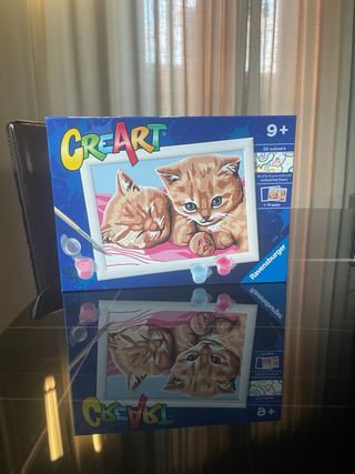 Ravensburger - quadro da colorare “Feline Friend”