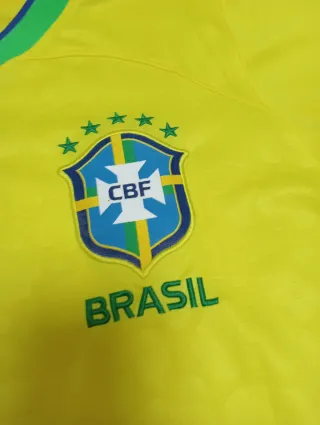 Camiseta Fútbol Brasil camisola futebol S