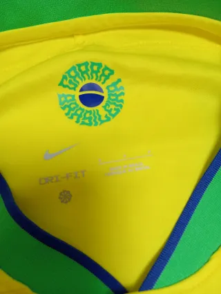 Camiseta Fútbol Brasil camisola futebol S