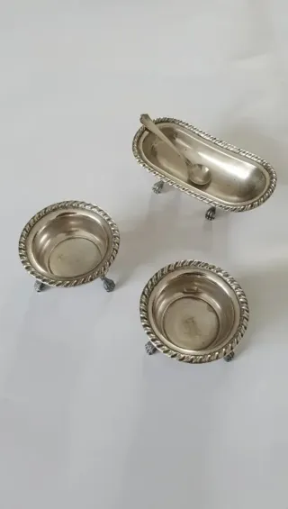 Set 4 pezzi Argento 800