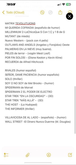 72 Películas Blu-Ray Variadas