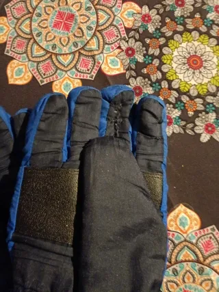 Lote Guantes y Gorro Adidas Negro/Azul