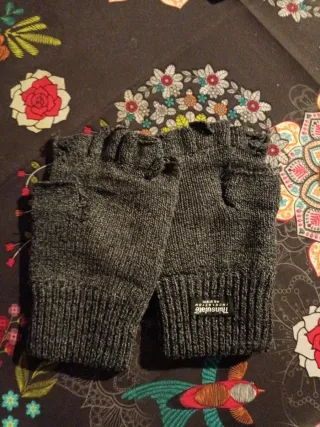 Lote Guantes y Gorro Adidas Negro/Azul