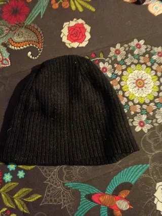 Lote Guantes y Gorro Adidas Negro/Azul