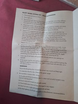 Kit Montaje Aletines Rover Mini Clásico