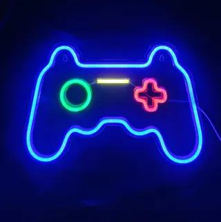 Neón Mando Gaming Azul