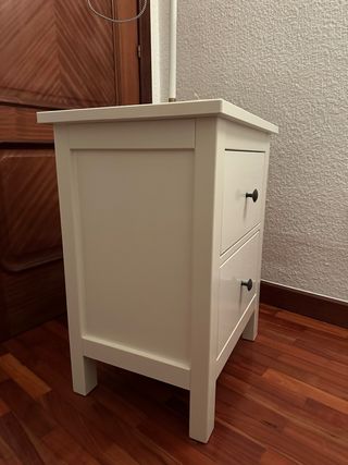 Cómoda 2 cajones Hemnes Ikea Blanca