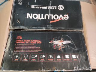 Evolution Power Tools R255TBL+ Sierra De Mesa