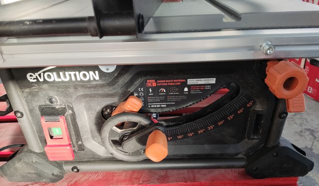 Evolution Power Tools R255TBL+ Sierra De Mesa