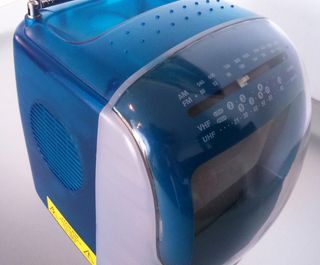 Mini TV y radio retro 1990 FIRSTLINE TVR800 Funcio