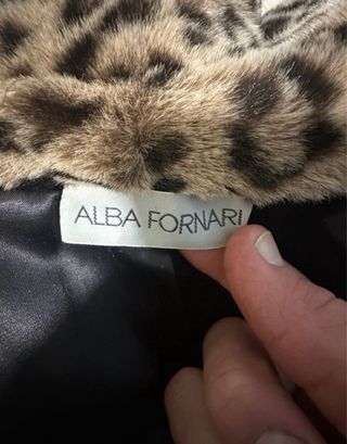 Pelliccia donna leopardata