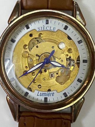 Orologio Siècle Lumière scheletrato
